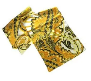 Paisley & Pods w/Gray - Pangborn Design Scarf