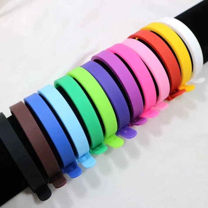 Personalized Wristbands - Adjustable Custom Text Rubber Silicone Bracelet Events, Motivation, Gifts, Fundraisers, Awareness