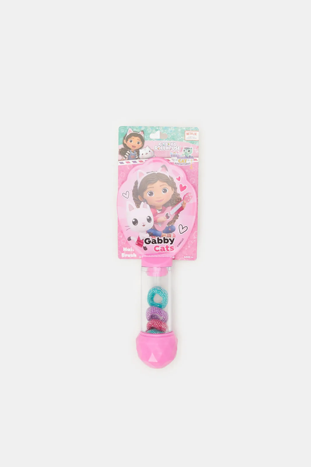 Pink Gabby’s Dollhouse Hair Brush (7 Piece)