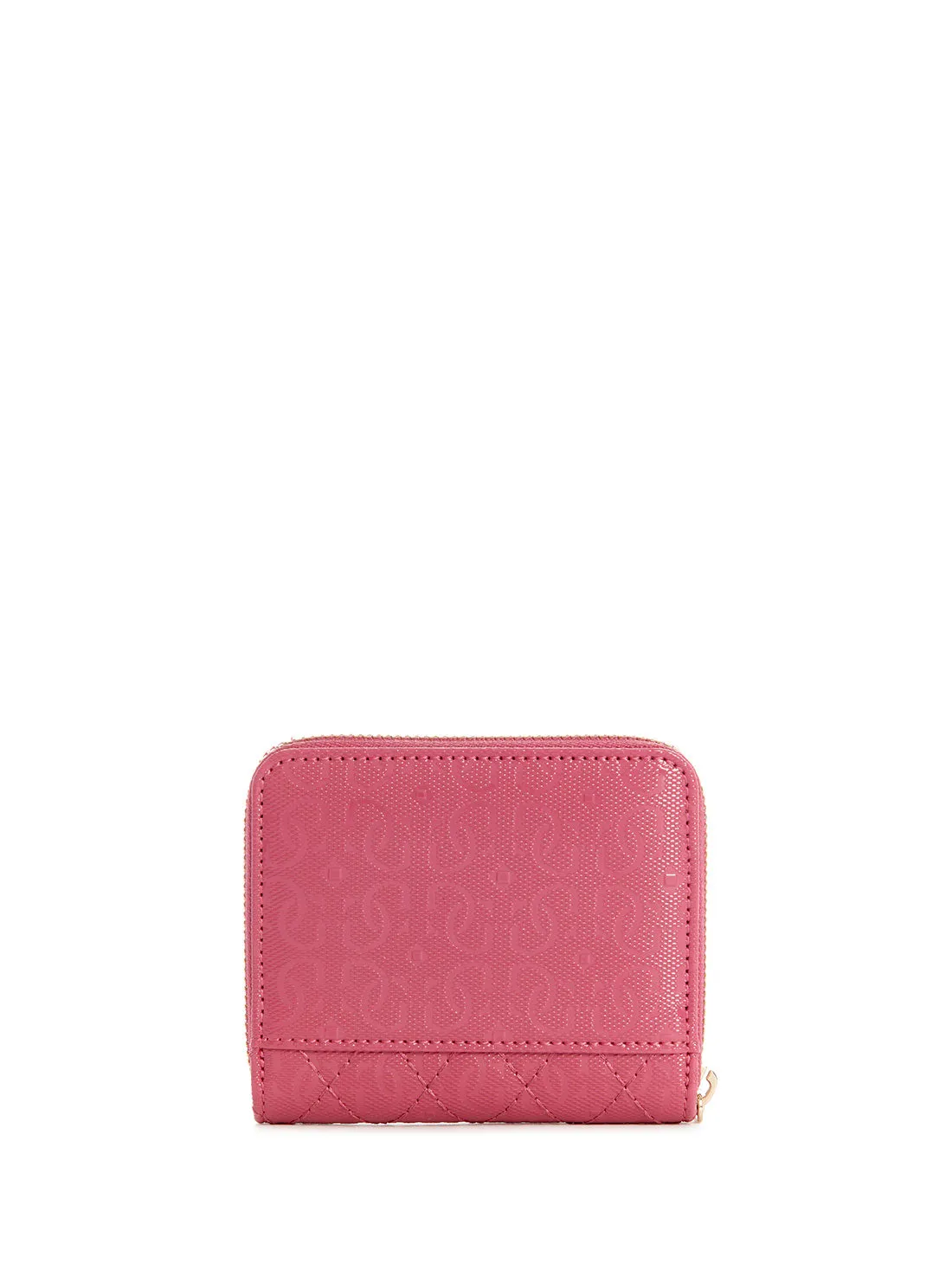 Pink Logo Yarmilla Small Zip Wallet