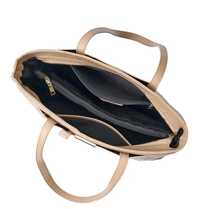 PU Leather Tote shoulder Bag