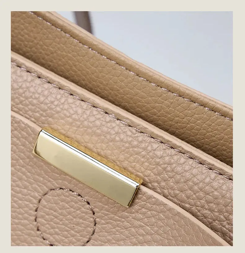 PU Leather Tote shoulder Bag