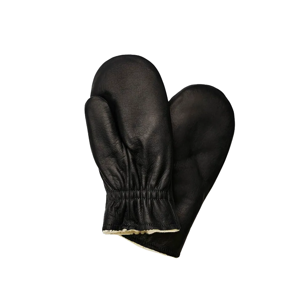 Raber 344 Garbage Mitts® Men's Pile Lined Leather  - Genuine Cowhide, Warm Insulation, Made in Winnipeg, Canada for Extreme Cold Weather