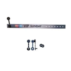 Satin Wristbands with Plastic Clip