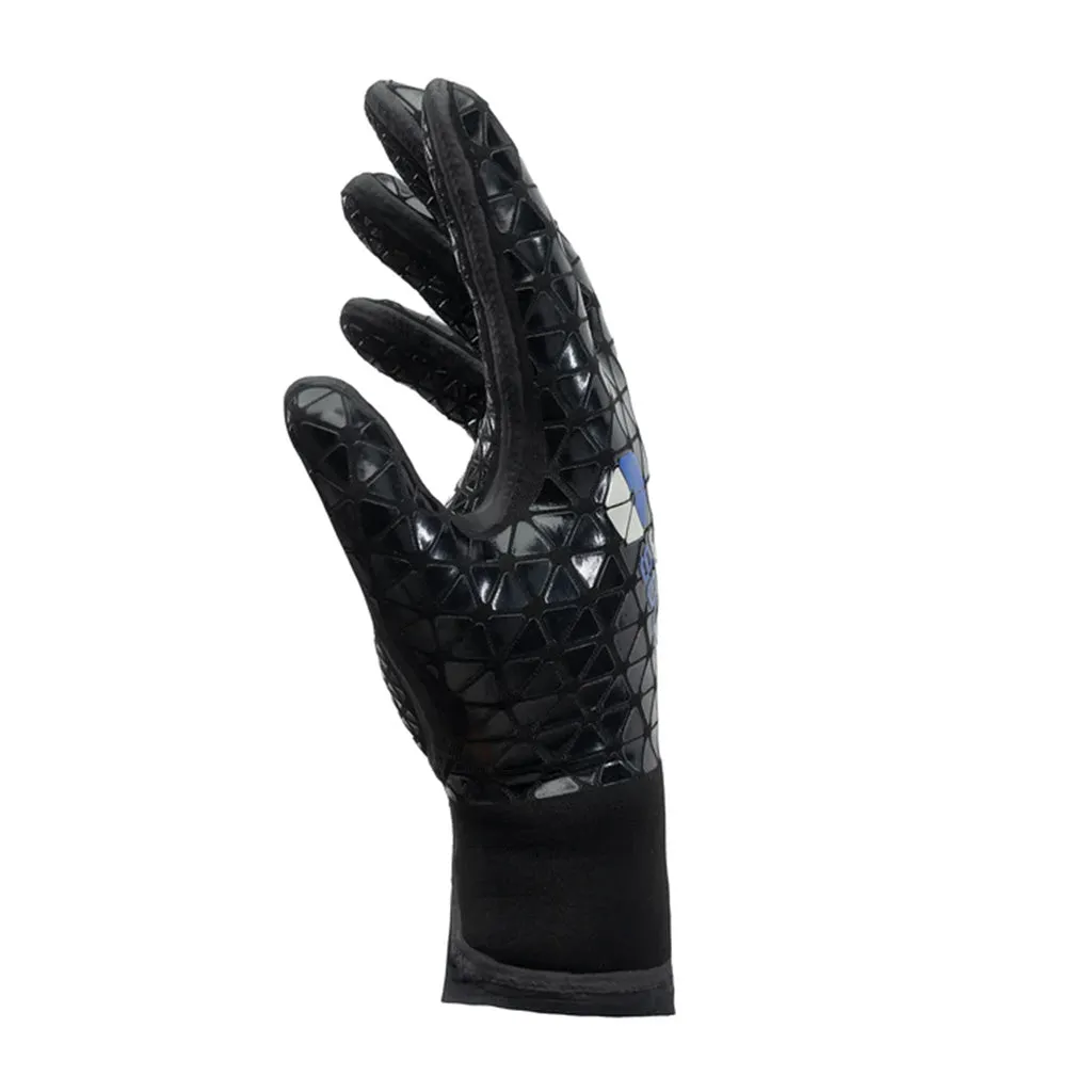 Solite Gloves 2:2mm Gauntlet 5 Finger Gloves - 2023/Black