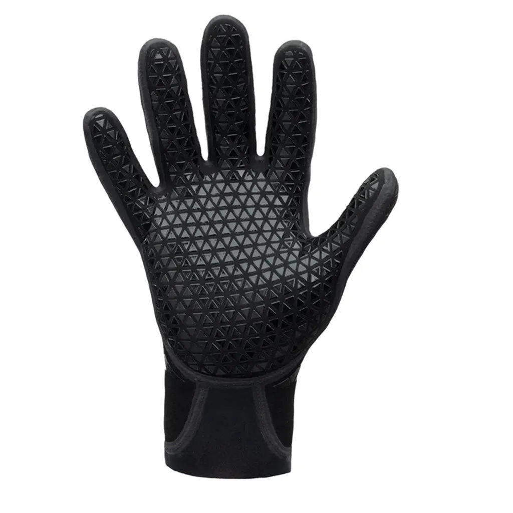 Solite Gloves 2:2mm Gauntlet 5 Finger Gloves - 2023/Black