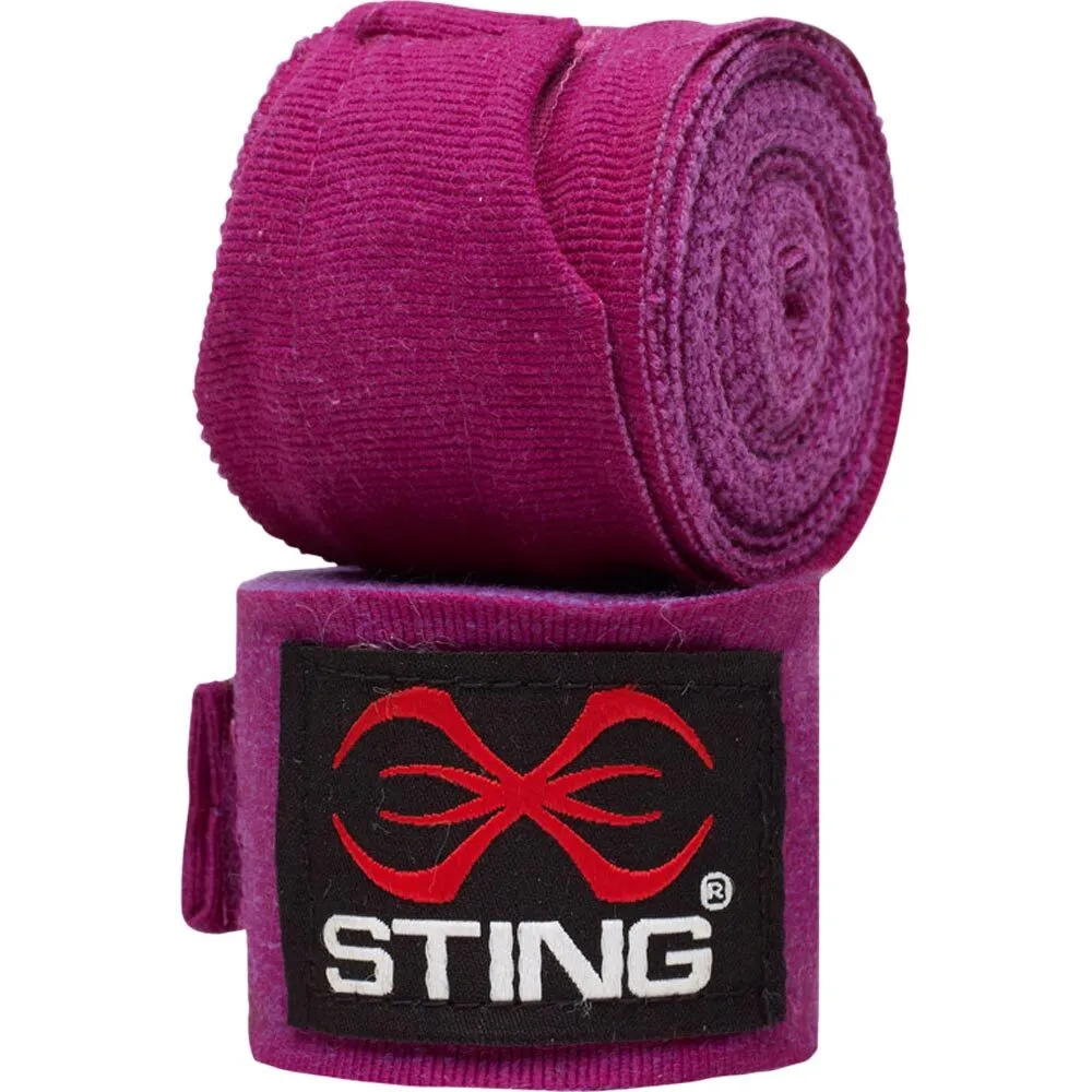 Sting Boxing 4.5M Elasticised Hand Wraps