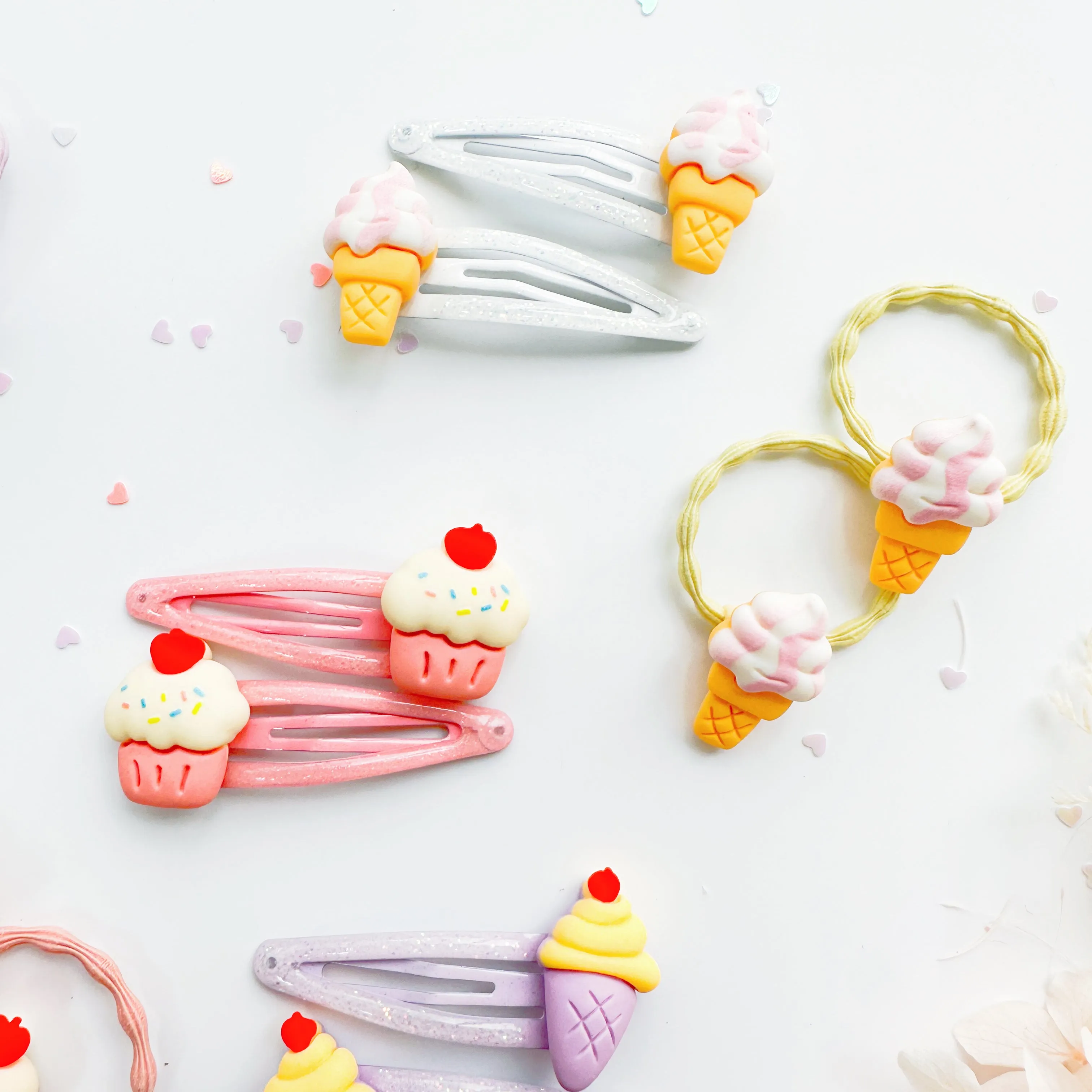 Sweet delight collection - Pink Swirl Soft serve Set