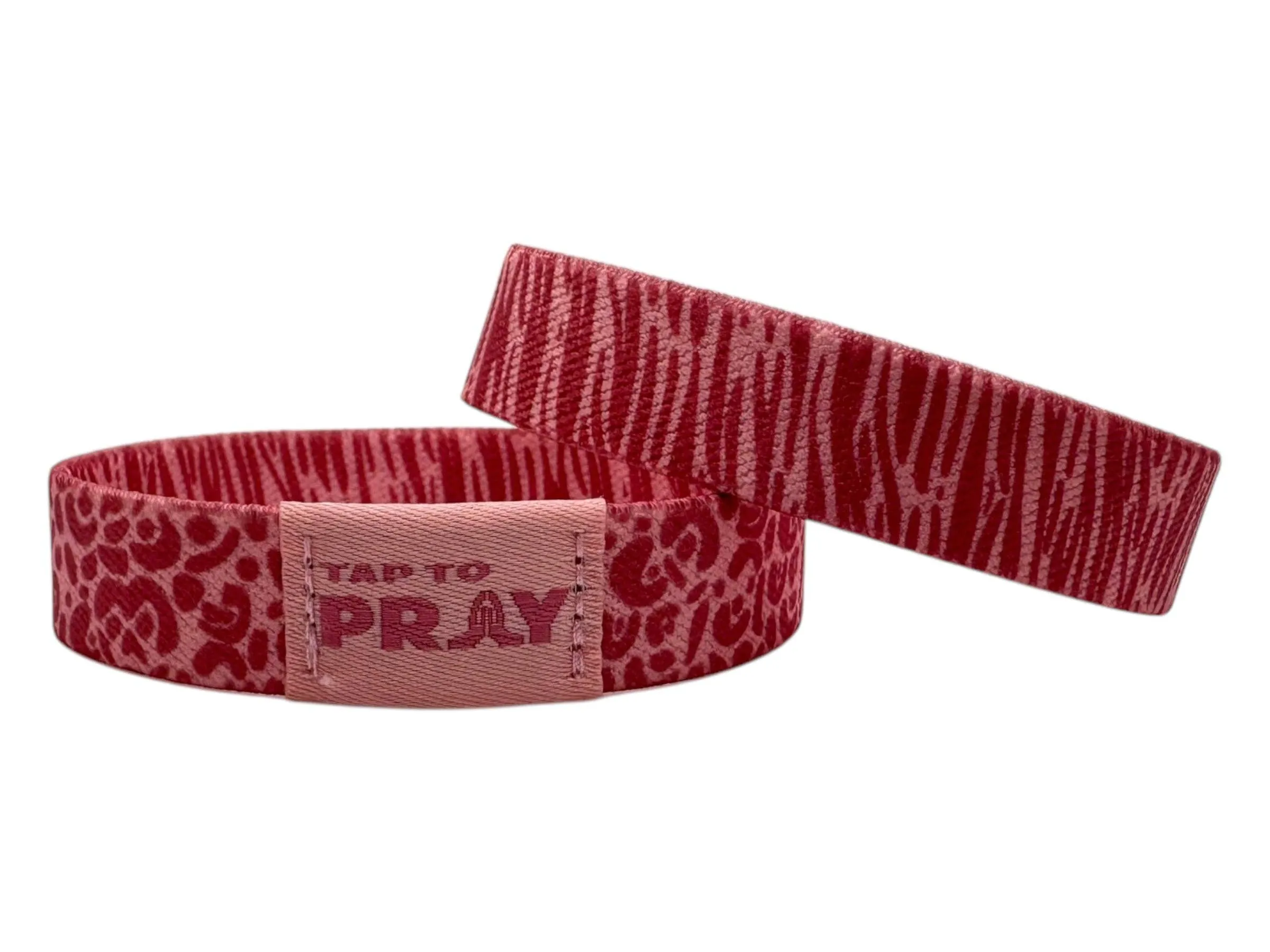 Tap To Pray Wristbands - Safari Rose