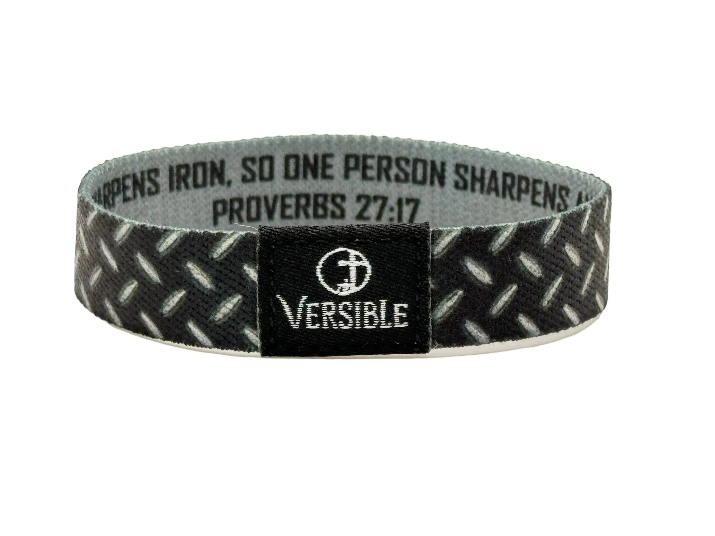 Versible Wristbands - Iron Sharpens Iron / Proverbs 27:17