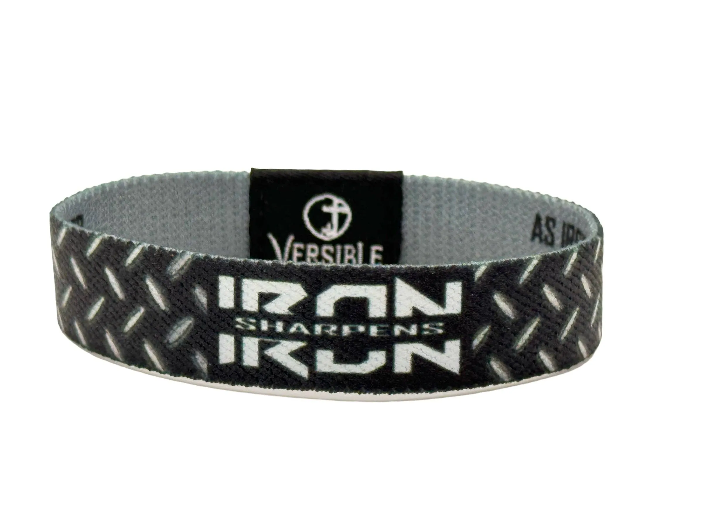 Versible Wristbands - Iron Sharpens Iron / Proverbs 27:17