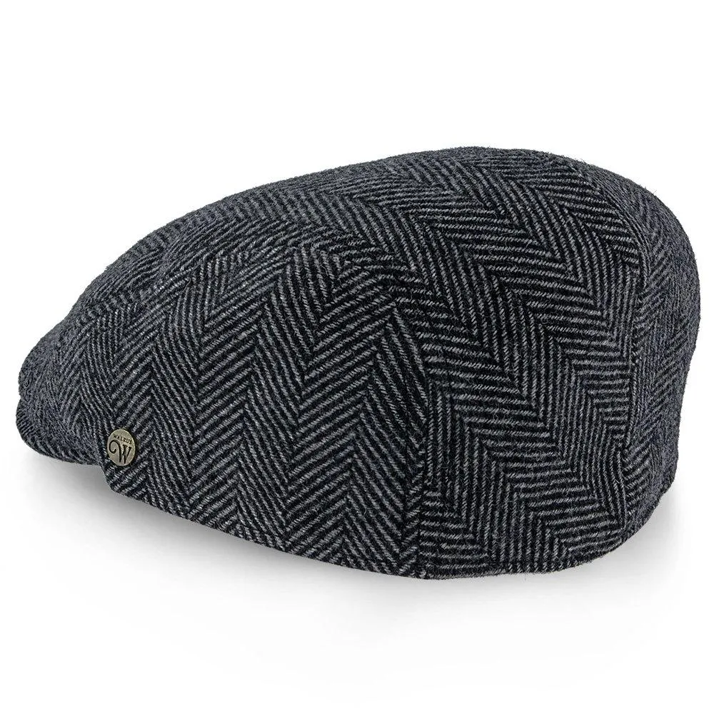 Walrus Hats Main Street Wool Flat Cap