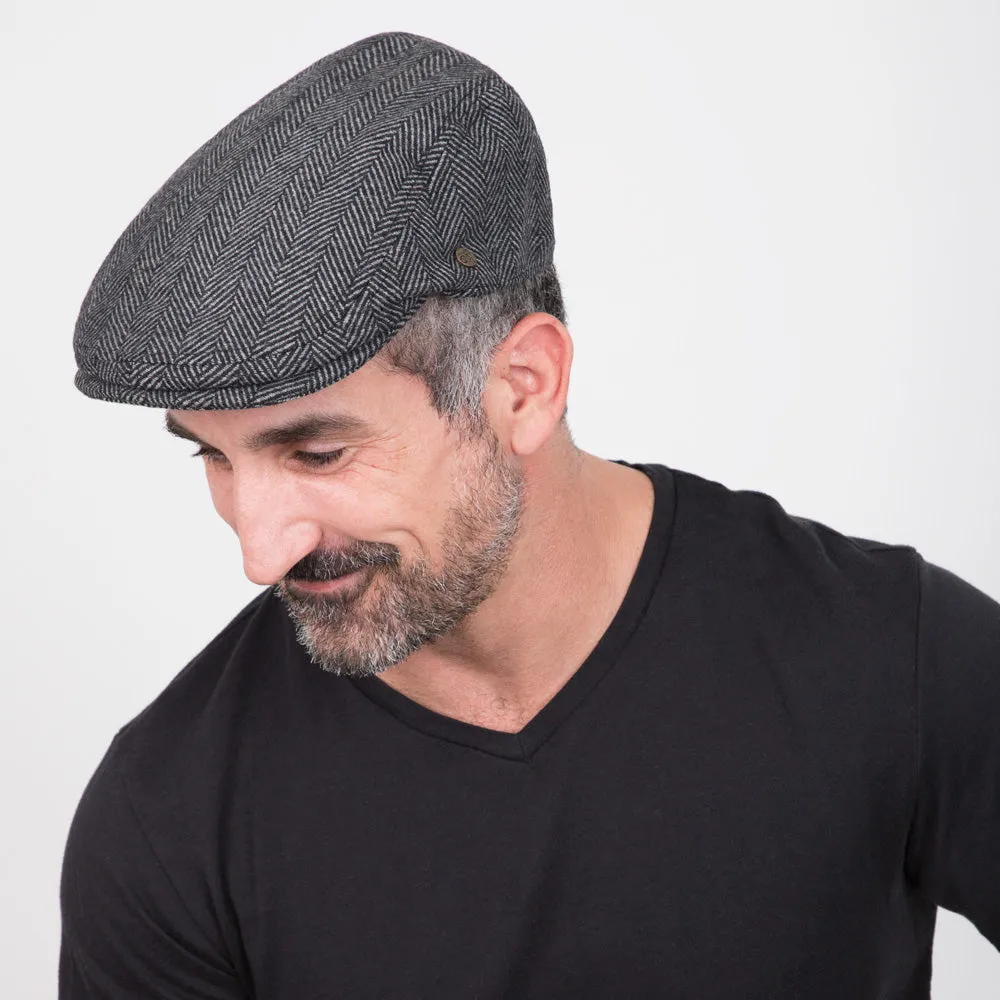 Walrus Hats Main Street Wool Flat Cap