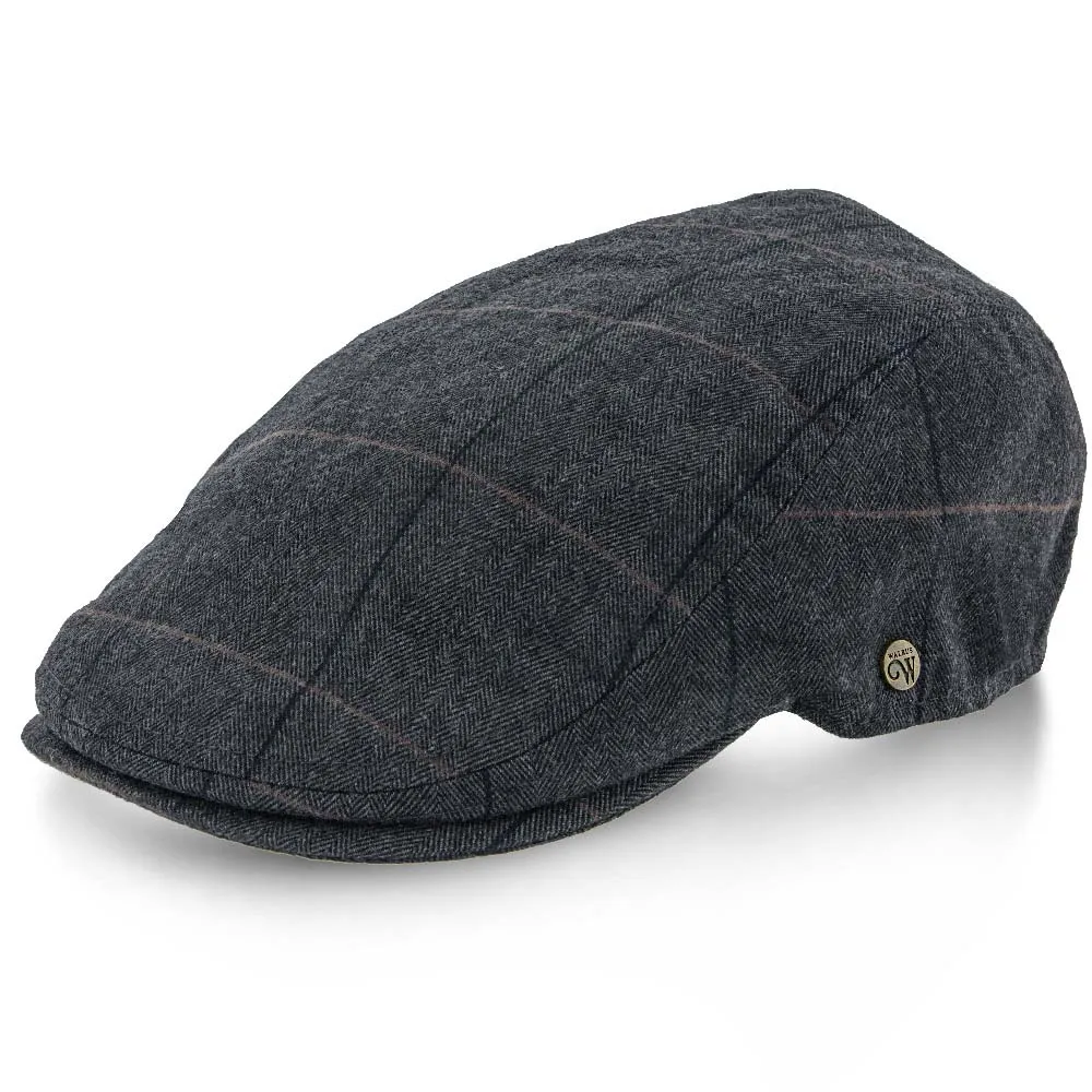 Walrus Hats Main Street Wool Flat Cap