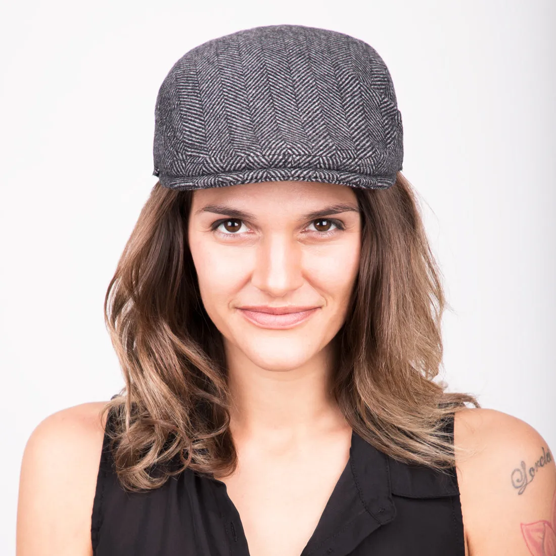 Walrus Hats Main Street Wool Flat Cap