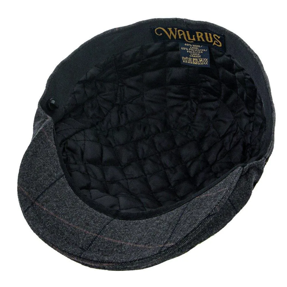 Walrus Hats Main Street Wool Flat Cap