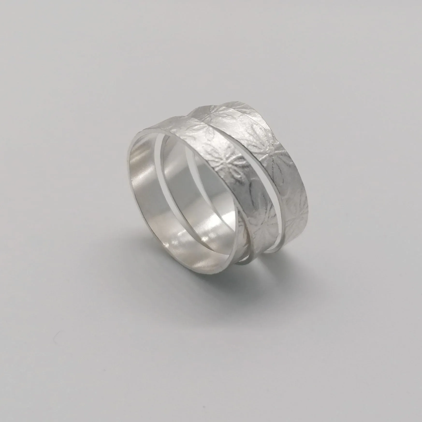 Watercolour Flora Ribbon Ring