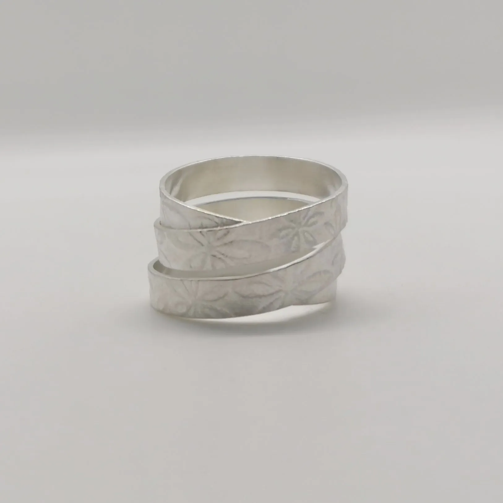 Watercolour Flora Ribbon Ring