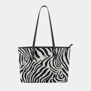 Women's Tote Bag | PU 317 zebra print