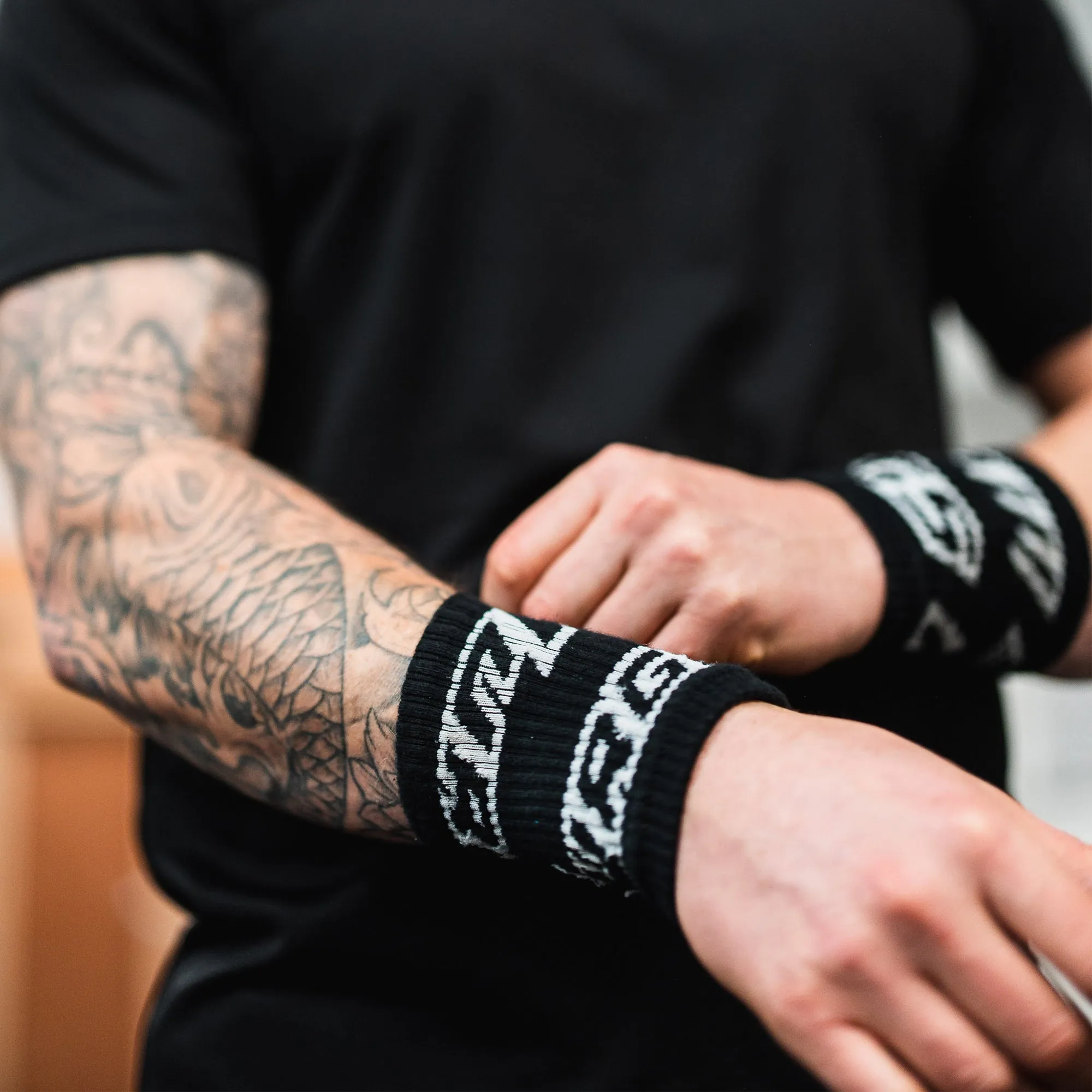 Wristbands - Black Classic (Pair)